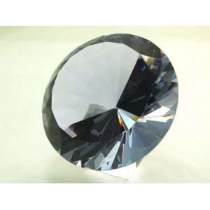  150mm 6 Purple Crystal Diamond Jewel Paperweight
