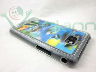 Custodia back cover 4D TROPICALI per Samsung i9100 GALAXY S2 SII 