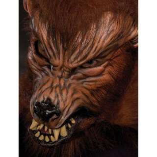 Howl O Ween Adult Mask   Includes mask with attached fur. Does not 
