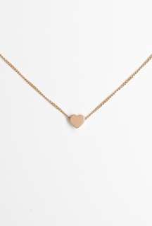 Marc by Marc Jacobs  Rose Gold Tiny Heart Necklace by Marc By Marc 