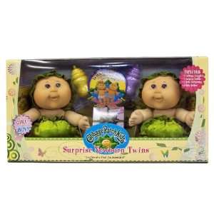   Cabbage Patch Kids ~ Surprise Newborn Twins ~ Brown Eyes Toys & Games