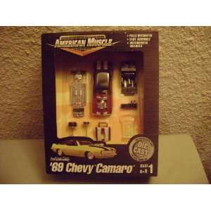   Collectibles American Muscle 69 Chevy Camaro Model kit Toys & Games