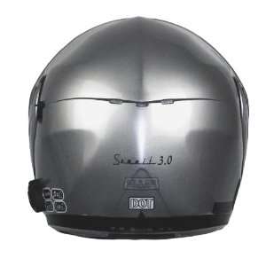  Vega Snow Summit 3.0 Silver Large Full Face Helmet with V 