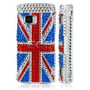     GREAT BRITAIN FLAG 3D CRYSTAL BLING CASE FOR NOKIA X6 Electronics