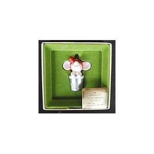  Hallmark 1978 Thimble Mouse #1 Tree Trimmer Collection 