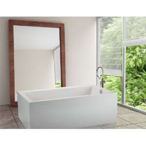   12 Freestanding Air Tub with 4 Sided Sculpted Finish 59.75 x 42 x 23