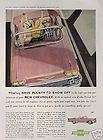 1958 Chevy Impala Convertible ORIGINAL OLD AD CMY STORE 4MORE 5 