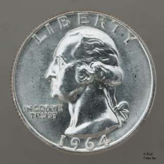 1964 D BU Silver Washington Quarter US Coin #10271749 10  
