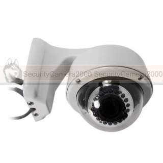 SONY CCD 540TVL Waterproof IR Infrared Vari focal Dome Camera