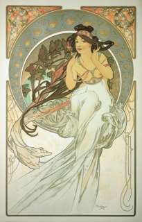   Alfons Alphonse Mucha 2012 Calendar Art Nouveau Deco Pictures Prints