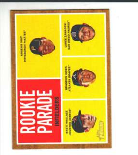 2011 Topps Heritage SP #497 Rookie Parade Infielders  