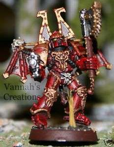 Warhammer 40k Khorne Raptor Chain ax and Bolt pistol  