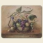 small tempered glass cutting board grapes grapevine breeze 8x10 