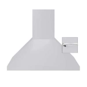   Viking White 30 Wide Classic Chimney Wall Hood   DCWH (30 width