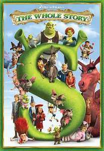 Shrek The Whole Story DVD, 2010, 5 Disc Set 097360824049  