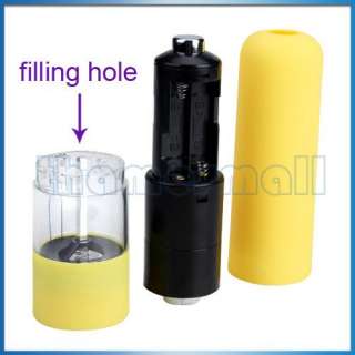 Electric Pepper Spice Salt Mill Grinder Muller Yellow  