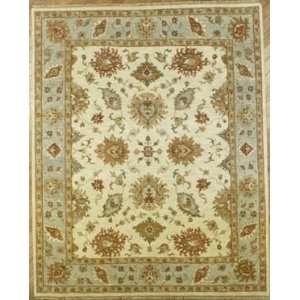   Rug Imports Kalinjar Oushak 205 Ivory Light Blue 5 X 8 Area Rug