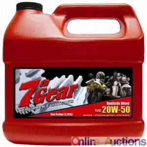   20w50 Synthetic Blend Motor Oil   1 Full Case  4 Gallons Automotive