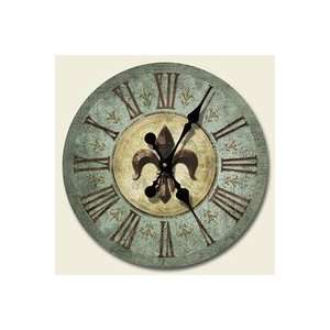 Bourbon Street 12 inch Decorative Wood Wall Clock by Highland Graphics