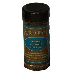 Spicecraft Pepper and Garlic Steak Rub Seasoning
