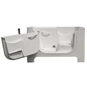  White 3060WCA 60 x 30 Walk In Freestanding Air Therapy Tub 