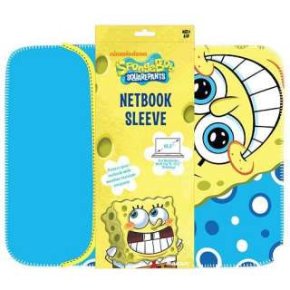   20462 TRU Spongebob Squarepants 10.2 inch Netbook Sleeve Case Blue