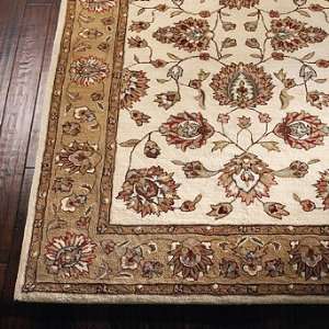   Area Rug   Burgundy Ivory, 8 x 10   Frontgate