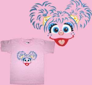 SESAME STREET ABBY CADABBY FACE CHILD TODDLER T SHIRT  