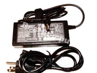AC Adapter cord 19V 3.5A For Acer AL1703 LCD Monitor  