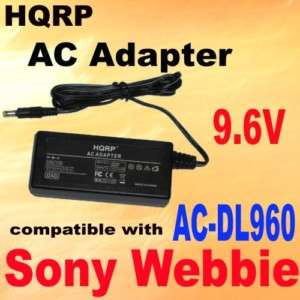 Replacement AC Adapter fits AC DL960 Sony Webbie HD New 884667854134 