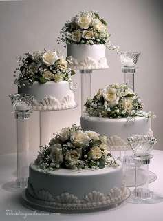 TIER WEDDING CAKE STAND STANDS / 3 TIER CANDLE STANDS  