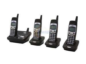   GHz Analog 4X Handsets Cordless Phone Integrated Answering Machine