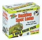 Zoo Med Reptile Basking Bulb 50w 2 pack Terrarium Lizard Snake Heat