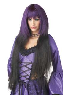 Razors Edge Halloween Costume Wig Purple/Black   36  