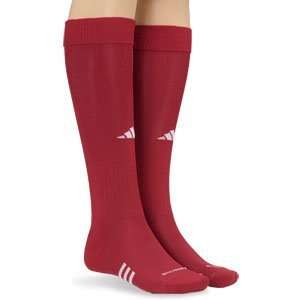  Adidas Mens ClimaLite FORMOTION Elite Socks Cardinal/White 