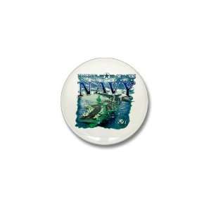   Button United States Navy Aircraft Carrier And Plane 