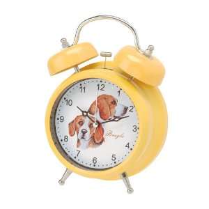  Beagle Vintage Style Double Bell Dog Alarm Clocks