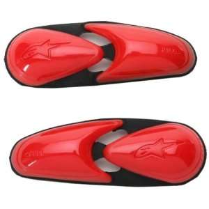  ALPINESTARS REPLACEMENT PARTS FLEXIBLE TOE SLIDER RED 