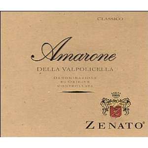  2007 Zenato Amarone 750ml Grocery & Gourmet Food