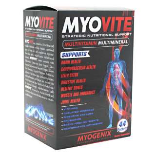 Myogenix Myovite 44 Packets Multivitamin/Multimineral NEW  