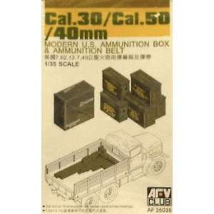  Modern US Ammunition Boxes and Belts 1 35 AFV Club Toys 