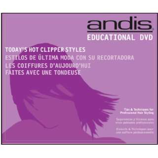  Andis Todays Hot Clipper Hair Styles DVD Health 