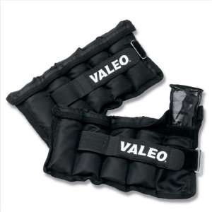 Valeo AW5 5 Pound Adjustable Ankle / Wrist Weights  Sports 