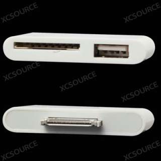   Connection Adapter Kit USB SD Car Reader for Apple ipad 1 2 IP01
