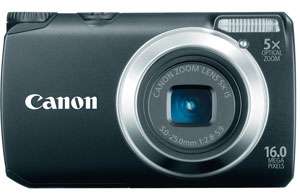 Canon PowerShot A3300 IS Black 16 megapixel Digital Camera 13803134667 