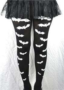 NEW FLYING BAT TIGHTS GOTHIC 90s PUNK 80s WITCHY HALLOWEEN DEATHROCK 