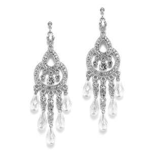  Art Deco Vintage Chandelier Wedding Earrings Jewelry