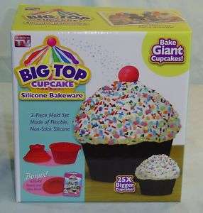Big Top Cupcake Pan Set As Seen On TV New  