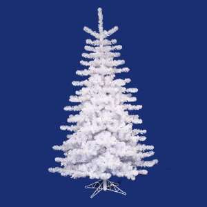   Crystal White Artificial Christmas Tree   Multi Lights