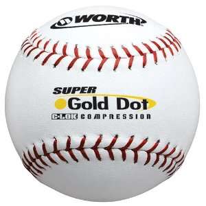  Worth ASA Leather Gold Dot 12 Softball   Softball